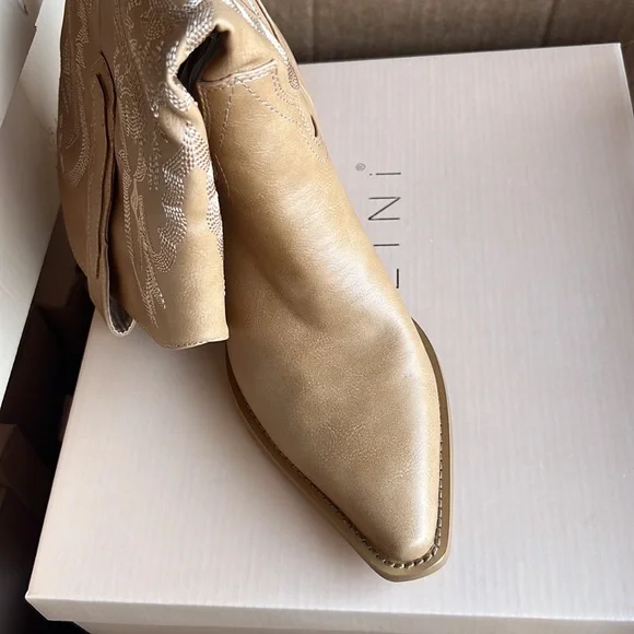 Billini Danilo Western Boots in Camel Brown - Picture 8 of 10